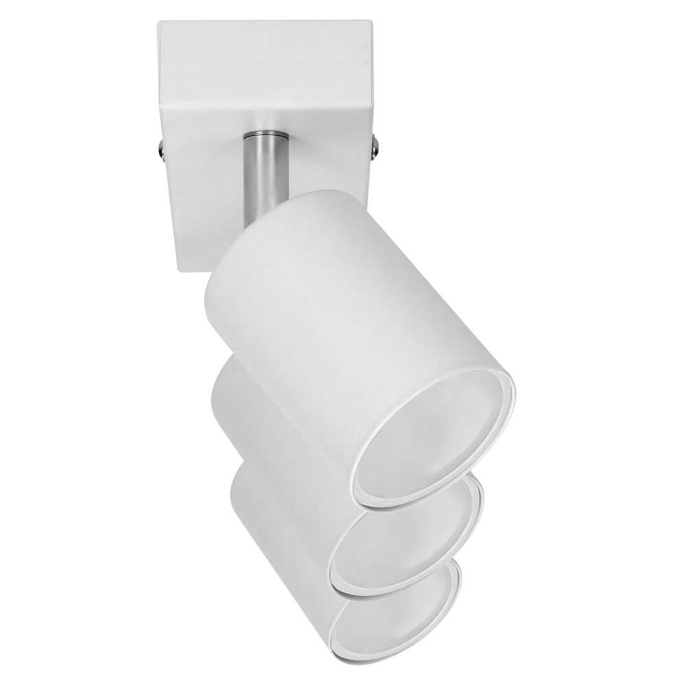 DOA SP 3 wall and ceiling light, white, GU10, max. 3x7W, IP20